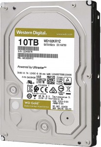 HDD WD Gold (10TB/3.5 inch/SATA 3/256MB Cache/7200RPM)