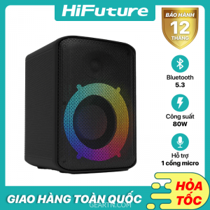 LOA DI ĐỘNG HIFUTURE EVENT 80W (ACTIVE AND VOCAL ENABLE, KARAOKE SUPPORT)